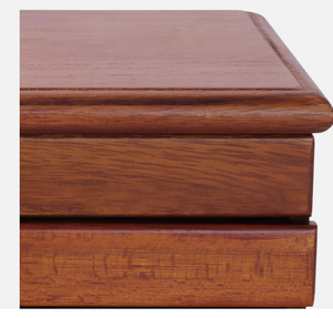 Boîte de rangement pour bijoux en bois avec tiroir, organiseur de bagues, boucles d'oreilles et accessoires pour femmes - Product Image 6