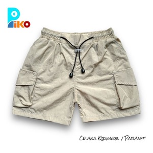 Summer American Style Trendy Loose Casual Versatile Plain Mid Waist Sporty Breathable Quick Dry Drawstring Nonwoven Men Cargo - Product Image 2