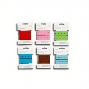 Banda Elástica con Ojales de 25 mm x 1.5 m para Uso en Prendas de Vestir - Product Image 1