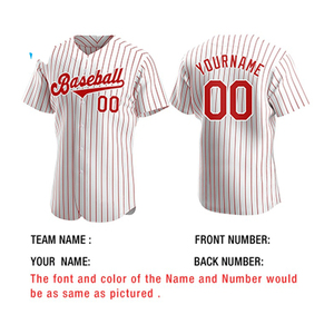Maillot de baseball personnalisé à la dernière mode, faible quantité minimum de commande, nouveau design, sublimation, très demandé - Product Image 1