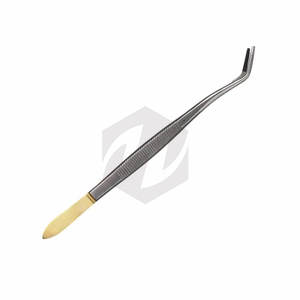 Pinzas Dentales Meriam Hechas a Medida, Pinzas de Algodón Doradas con Puntas Anguladas, Pinzas Quirúrgicas Meriam Premium Profesionales - Product Image 1