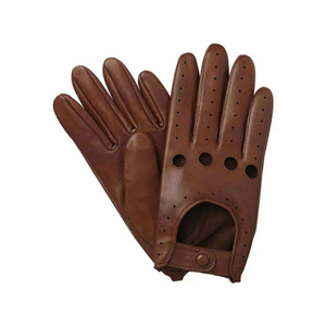 Guantes de Conducción de Piel de Oveja Genuina Hechos a Medida de Primera Calidad, Cómodos para Hombres y Mujeres, para Uso en las Cuatro Estaciones, Guantes de Moda - Product Image 5