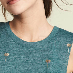 Débardeur court pour femme, léger et à séchage rapide, design tendance, sans manches, vêtement à la mode - Product Image 6