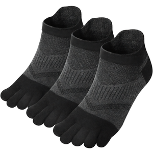 Chaussettes noires pour hommes, tricotées, couleur unie, usage quotidien, coupe classique, chaussettes en bambou personnalisées, vente en gros OEM, écologiques, livraison rapide. - Product Image 4