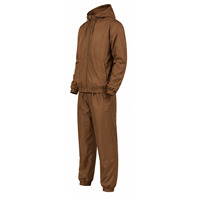 Ensemble coupe-vent imprimé à capuche en polyester pour homme – Veste et pantalon personnalisés légers pour le sport, l'entraînement en extérieur et la gym