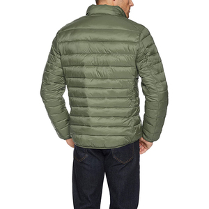 2024 OEM Custom Men's Stand Collar <b>Winter</b> Waterproof Padded Bubble Jacket <b>Quilted</b> Outdoor Men Puffer Jackets - Product Image 3