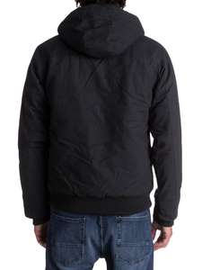 Men's Black Soft Shell Varsity Jacket Stand Collar Breathable Quick Dry Striped Pattern XXL Zipper outdoor jackets - Product Image 3