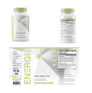 Meilleur prix du marché, fabrication américaine, approvisionnement en gros, étiquetage privé disponible, complément alimentaire Mega Green Caps Capsules à vendre - Product Image 2