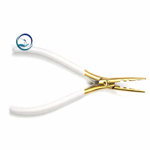 Pince à extensions capillaires OEM à 3 trous pour l'application de micro-anneaux et outil de retrait sécurisé - Product Image 1