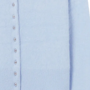 Cardigan en tricot brossé pour femme, nouvelle collection hiver, décontracté et élégant, col en V, minimaliste, superposé, décoratif, en laine/cachemire - Product Image 3