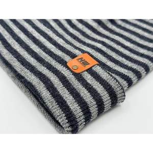 Accesorios Deportivos de Invierno Tradicionales con Puños, Color Azul/Gris - Product Image 3