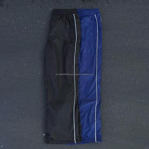 Custom Sweat Jogger <b>Track</b> Sweatpants 3m Reflective Streetwear Windbreaker <b>Nylon</b> <b>Pants</b> for Men - Product Image 2