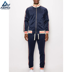 OEM Service Long Sleeves Lightweight Fabric Men <b>Tracksuits</b> Top Quality Solid Color Good Quality Slim Fit Unisex <b>Tracksuit</b> - Product Image 4