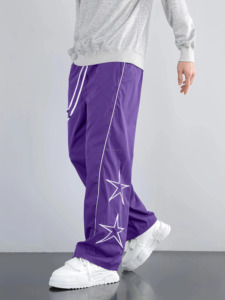 Custom Men's Lightweight Canvas Baggy Jogger Track Pants Formal Hot Selling Different Colors in Stock Comfort - Product Image 4