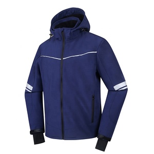 Veste Softshell Casual pour Homme, Légère, Doublée en Polaire, Coupe-Vent, Imperméable, Respirante, à Capuche, Chaude pour l'Hiver, Haute Qualité - Product Image 2