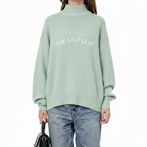 เสื้อพูลโอเวอร์คอเต่าทรงโอเวอร์ไซส์สำหรับผู้หญิง พรีเมียม ผลิตจากผ้าฟลีซเนื้อนุ่ม เหมาะสำหรับใส่แฟชั่นในชีวิตประจำวัน - Product Image 5