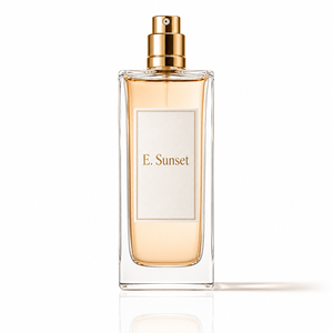 Parfum français moderne de haute qualité E. SUNSET 250 ml, longue durée, sans alcool, écologique, tendance, spray pour usage quotidien - Product Image 1