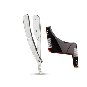 Rasoir droit Mamaz Yara en acier inoxydable avec verrouillage à bascule pour hommes, outil de rasage professionnel pour barbier - Product Image 3