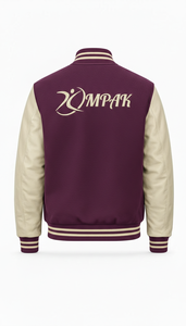 Trendy Winter Hooded Varsity <b>Jacket</b> Quilted Lining Chenille Letters Wholesale Professional American Style Front Polyester/Cotton - Product Image 3