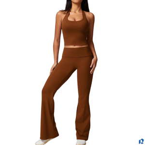 Ensembles de yoga haut de gamme pour femmes, hommes et enfants, vêtements de sport personnalisés, recyclables, résistants à l'eau, respirants, extensibles, ensembles de fitness sans couture - Product Image 6