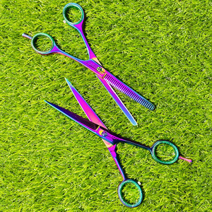 Beauty Hair Scissors Professional Cutting <b>Shears</b> Thinning Scissors Stainless Steel Barber Hair Cutting <b>Tools</b> for Salon - Product Image 6