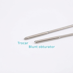 Obturador de vaina de artroscopio/entoscopio metálico rígido manual para artroscopia/ENT, trocar para examen y cirugía de rodilla en animales. - Product Image 6