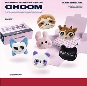 BABYMONSTER มินิอัลบั้มชุดที่ 3 (CHOOM) พวงกุญแจตุ๊กตา รุ่นต่างๆ ของเพลงเคป๊อป ซีดี กระดาษ พลาสติก ภาษาเกาหลี ทุกวัย รุ่น BW-211 - Product Image 3