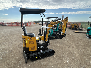 Mini-excavatrice sur chenilles CFG H13R fiable, modèle 2026, pour l'aménagement paysager, les travaux publics et la préparation des chantiers - Product Image 4