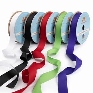 Wholesale 25mm Black 100% <b>Polyester</b> Grosgrain Ribbon Hair Accessories <b>Lanyards</b> Bag Straps Gift Packing Sewing Craft Decorative - Product Image 5