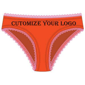 Tangas de Mujer, Tejidas, Bordadas, de Algodón, Cintura Media, Transpirables, Suaves, Elásticas, Cómodas, Estampadas - Product Image 6