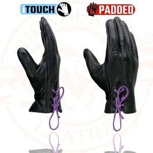 Guantes Tácticos de Cuero Genuino de Alta Calidad con Costuras Personalizadas, Precio Competitivo, Venta al Por Mayor, Duraderos para Motocicleta - Product Image 3