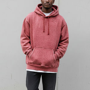 Sudadera de Lujo de Alta Calidad, 350 GSM, Gruesa, 100% Algodón, con Bordado Personalizado, Lavada, Hombros Caídos, Invierno, Ecológica, Oversize, Estilo Hip - Product Image 5