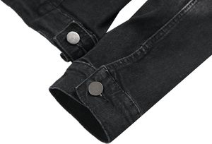 Veste en jean décontractée haut de gamme pour homme – Veste en jean bleue élégante pour homme avec un design classique, une coupe confortable et un style au quotidien - Product Image 4