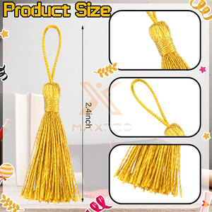 Borlas de alambre de latón de diseño único más vendidas, diseña tus propias borlas de alambre de latón - Product Image 2