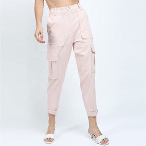 Pantalons cargo fuselés tendance, options d'impression personnalisée, coupe ajustée, pantalons utilitaires pour tenue de travail décontractée ou style streetwear - Product Image 1