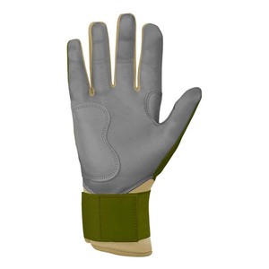 Gants de frappe en cuir vert rembourrés à enfiler unisexe pour adulte, en tissu tricoté, ambidextres, fermeture auto-agrippante gauche - Product Image 4