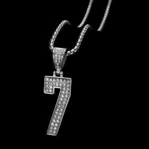 Trendy <b>Iced</b> <b>Out</b> Mossinate Hip Hop Pendant Necklace for Urban Fashion Lovers and Rap Culture Accessories - Product Image 1