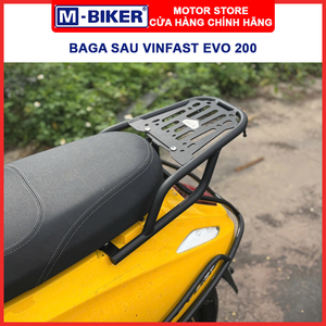 แร็คท้ายรถมอเตอร์ไซค์แบบแผ่นยึด รุ่น M-Biker VinFast Evo 200 อุปกรณ์ตกแต่งรถมอเตอร์ไซค์ - Product Image 3