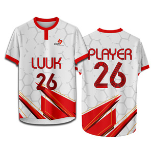 Camisetas de Fútbol Personalizables para Hombre, Estilo Clásico Vintage, Cierre de Botones, 100% Poliéster Malla Antibacteriana, Manga Corta - Product Image 6