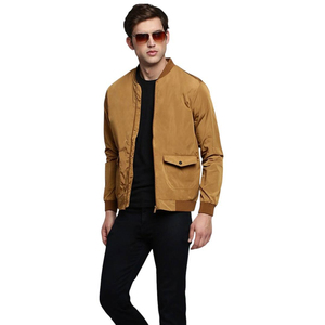 Custom <b>Men</b> Cargo Pocket Bomber <b>Jacket</b> Lightweight Streetwear <b>Flight</b> <b>Jacket</b> Casual Windproof Zip <b>Jacket</b> OEM Wholesale - Product Image 6