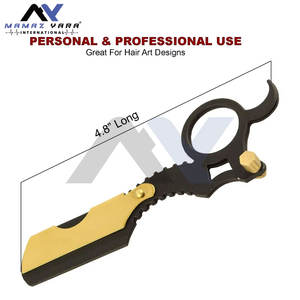 Navaja de Afeitar Recta Profesional para Barbero, Nueva, de Alta Calidad, para Hombres, con Anillo Individual, Compatible con Otros Modelos - Product Image 4