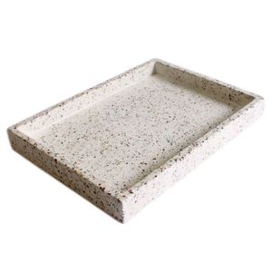 Bandeja Exclusiva de Travertino: Pieza de Piedra Natural de Lujo para Servir y Exhibir en Decoración de Interiores Premium - Product Image 1