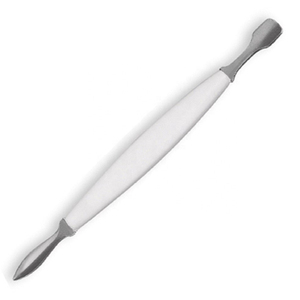 Empujadores de Cutículas de Doble Punta de Acero Inoxidable, Herramientas de Manicura Reutilizables Antideslizantes de Alta Calidad, Colores y Logotipo Personalizables - Product Image 2