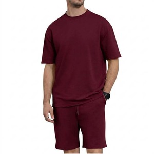Nouvelle tendance : Ensemble deux pièces grande taille pour homme, style digital fashion, décontracté, pour la plage, short et t-shirt, unisexe - Product Image 4