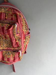 Sac à dos bohème à imprimé animal, sac à dos en coton avec fermeture éclair, sac à dos unisexe pour usage quotidien, sac à dos souple, cadeau pour elle - Product Image 5