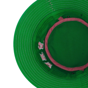 Sombrero de Pescador AKA, Color Verde, Bordado, Unisex, de Algodón, para Verano, Protección Solar, Casual, para Exteriores, de Moda, Calidad Premium - Product Image 6