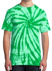 Camiseta de algodón 100% para hombre, diseño liso, estilo casual urbano, fabricante verificado, personalizable con efecto tie dye. - Product Image 4
