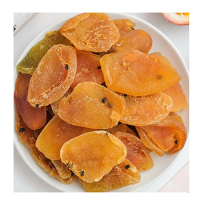 Tranches de kaki séchées, collation de fruits sucrés, emballage en vrac, stockage à l'air frais, durée de conservation de 12 mois - Product Image 1