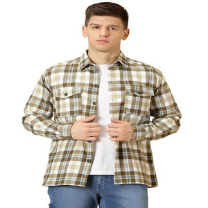 เสื้อเชิ้ตแขนยาวเข้ารูปสำหรับผู้ชายคอโปโลผ้าฝ้ายทางการสวมใส่ในสำนักงานแบบลำลองและเป็นทางการ - Product Image 4