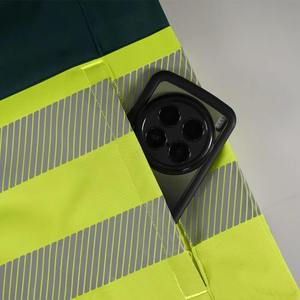 <b>High</b> <b>Visibility</b> Class 3 Reflective Safety Vest Unisex Sleeveless <b>Jacket</b> Custom Logo <b>Softshell</b> Work Vest - Product Image 3